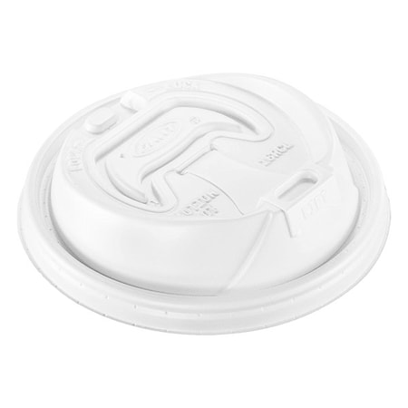 Dart Lid, White, 16 oz, PK1000 16RCL