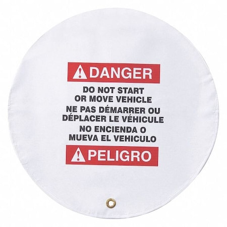 Zing Lockout Steering Wheel Cover, 23" dia. 7347