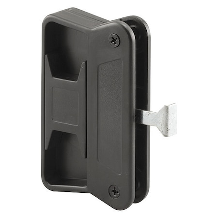 Primeline Tools Black Plastic, Sliding Screen Door Latch and Pull, fits Superior Sliding Screen Doors (Single Pack) MP168