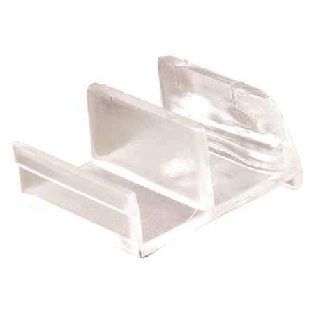 Primeline Tools Shower Door Bottom Guide, Clear Acrylic (Single Pack) MP6111