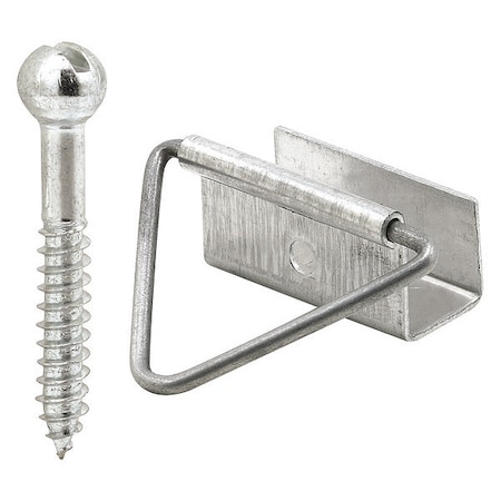 Primeline Tools Bail Latches and Screws, Use With 7 in. Thick Screen Frames, Aluminum, PK6 MP5552