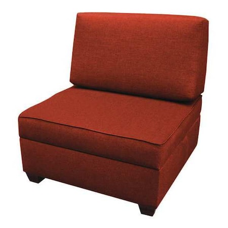 Duobed 30" Sit and Store Chair, Brick Red MFCH30-TC