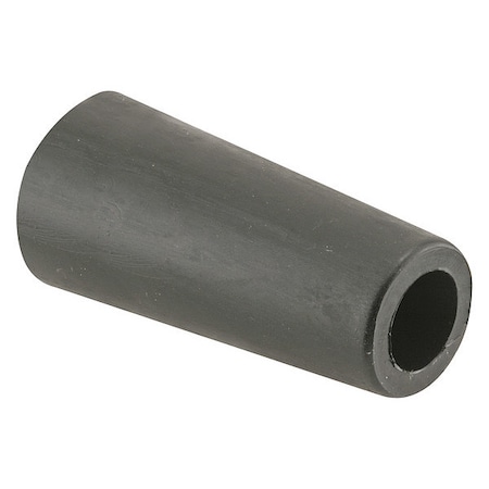 Primeline Tools Sliding Glass Door Bumper, 2-5/8 in., Heavy Duty Rubber, Black, PK2 MP1569