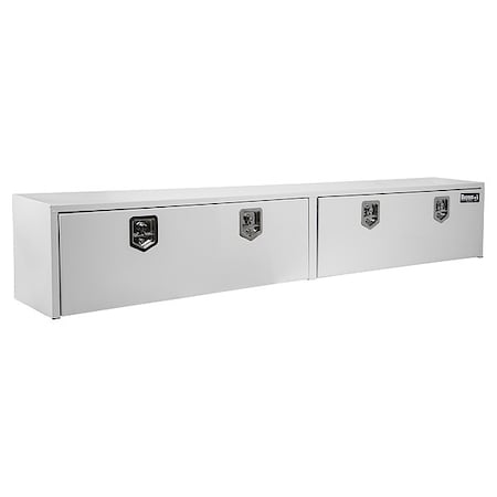 Buyers Products 16x13x96 Inch White Steel Topsider Truck Box 1702860