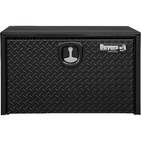 Buyers Products Truck Box, Underbody, Steel, 24"W, Black, 4.5 cu. ft. 1702500