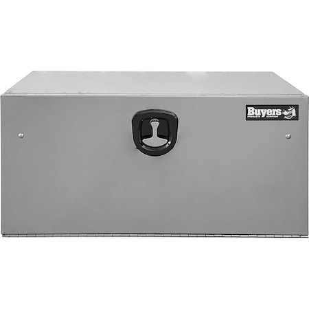 Buyers Products Truck Box, Underbody, Stainless Steel, 36"W, Silver, 6.7 cu. ft. 1702655