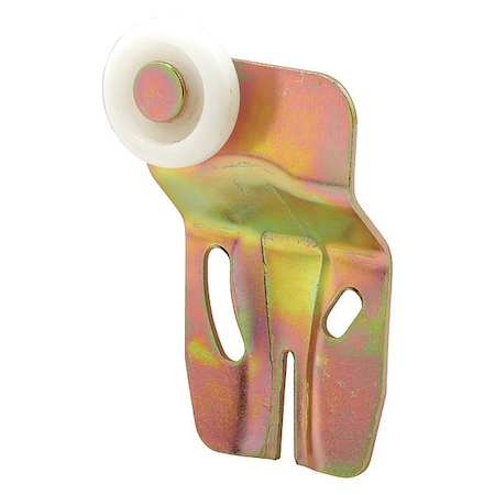 Primeline Tools Closet Door Roller, Back, 1/2 in. Offset, 7/8 in. Nylon Wheel, PK2 MP6505