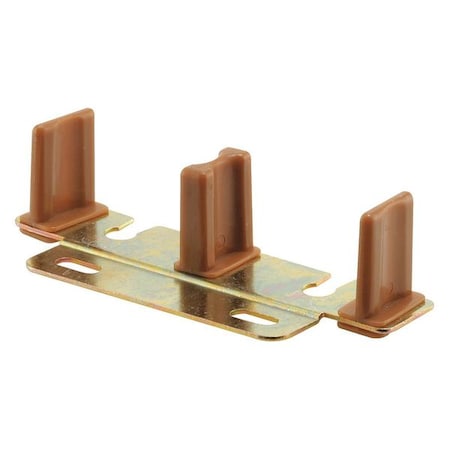 Primeline Tools Stamped Steel, Adjustable, Closet Door, Floor Guide (Single Pack) N 6796