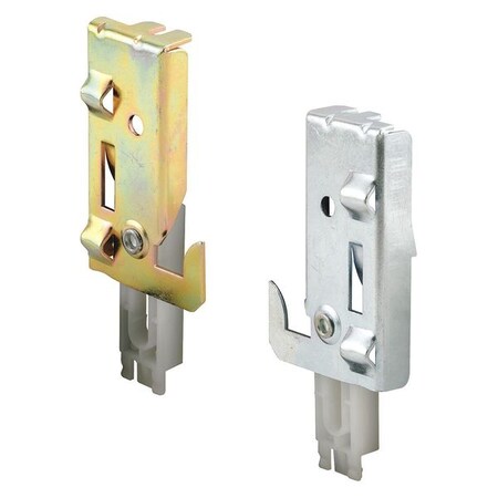 Primeline Tools Left and Right, Closet Door Bottom Guide, Stamped Steel (1 Pair) N 7047