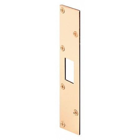 Defender Security Bright Brass, Super Deadbolt Strike (Single Pack) U 9425