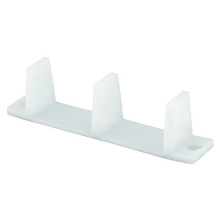 Primeline Tools Aluminum Tamper Resistant Sliding Window Lock, Fits 1/4 inch Track, White, PK4 MP6563-4