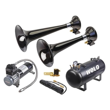 Wolo Train Horn, Western Express, Pro Plus, 12V 870-860