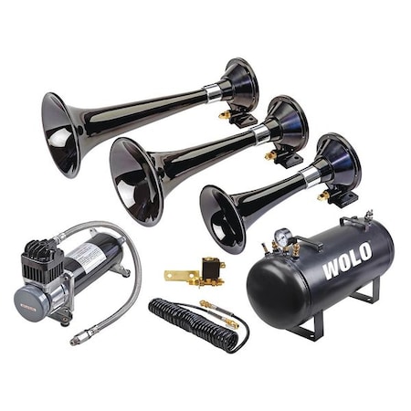 Wolo Train Horn, Pro Plus, 12V 875-860