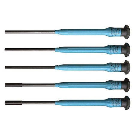 Moody Tool ESD Small Met Nut Driver Set, 5 Pc 58-0430