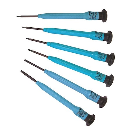 Moody Tool ESD Driver Set, T3-T6, TR8, TR10, 6Pc 58-0384