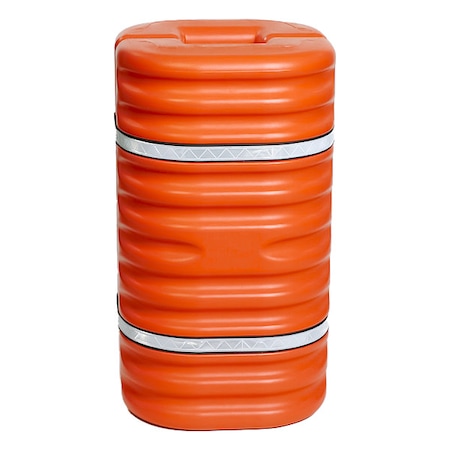 Zoro Select Column Protector, For 12 In Column, Org 1712OR