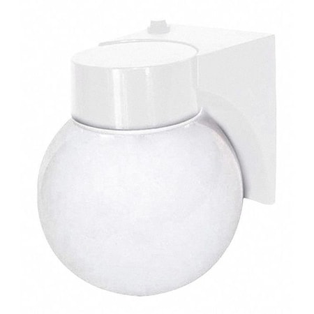 C-Lite LED, Wall Mount Spherical, 800 lm, White C-WM-A-WLSP-8L-40K-WH