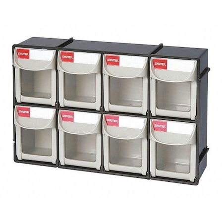 Shuter Flip Out Parts Bin, 8 1010017