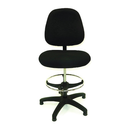 Shopsol Workbench Chair, Fabric, Mid Back, Simple 1010401