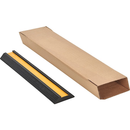 Vestil Extruded Rubber Bumper Stop, 24" Long BS-24-BOX