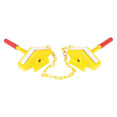 Vestil Single Rail Chock w/Single Rail Chock SRC/SRC