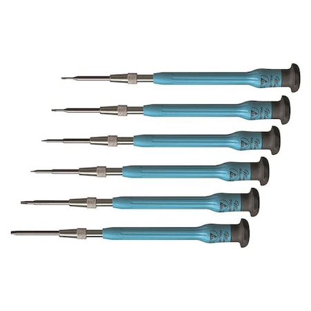 Moody Tool Inter ESD Slot driver Set, 6 Pc 58-0516