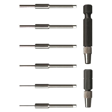 Moody Tool Hex Adapter Set, 8 Pc 58-0266