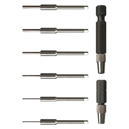Moody Tool Metric Hex Adapter Set, 8 Pc 58-0267