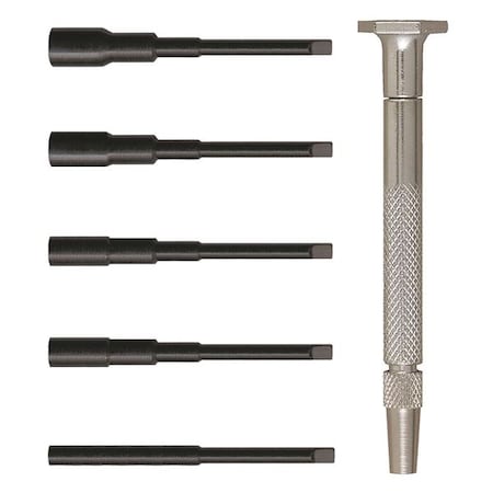 Moody Tool Steel Nut Driver Set, 6 Pc 58-0142