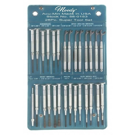 Moody Tool Super Tool Set, 28 Pc 58-0153