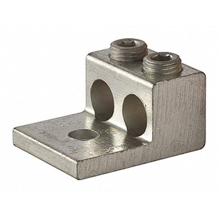 Nsi Mechanical Lug, 350 MCM Max, 2 Conductor, Aluminum 2-350T
