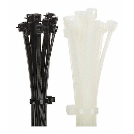 Nsi Cbl. Tie Natur Stl Barb 14" 120LB, PK100 14120-SB
