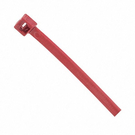 Nsi Cable Tie, 14 in L, 4 in Max Bundle Dia., Red, Nylon, 50 lb Strength 1450-P