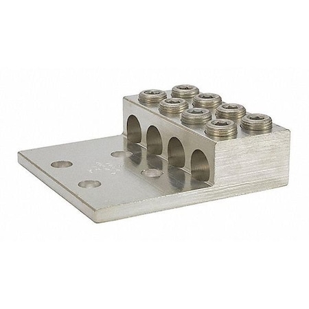 Nsi Dble Screw Lug (4) 600-2 Awg 6 Mtg s 4-600LL6