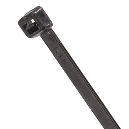 Nsi Cable Tie Black 5" 18LB, PK1000 5180X