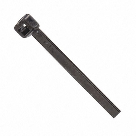 Nsi Cable Tie Black 8" 18LB, PK1000 8180X