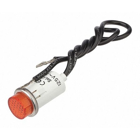 Nsi Round Indicator Light Amber Lens 79785LW