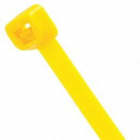 Nsi Cable Tie Yellow 7.5" 50LB, PK100 750-4