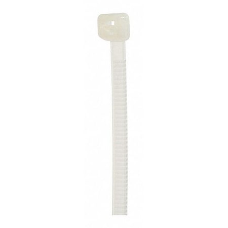 Nsi Cable Tie, natural, Nylon 66, 50 lb. Strength 750X