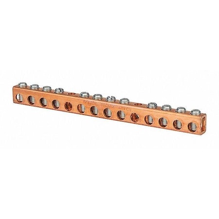 Nsi Copper Neutral Bar 12 Circuit CN70-14-1