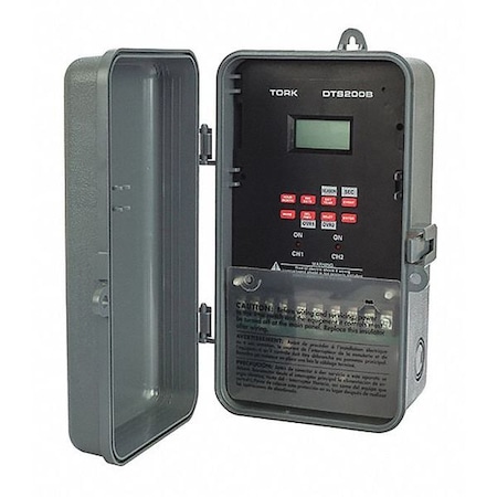 Nsi Tork Digital Signal Timer 2Ch 365 Day DTS200B