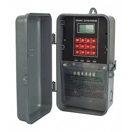 Nsi Tork Digital Signal Timer 4Ch 365 Day DTS400B