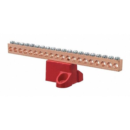 Nsi Ground Bar Cu 20 Circuit 2-14 GBC2-20