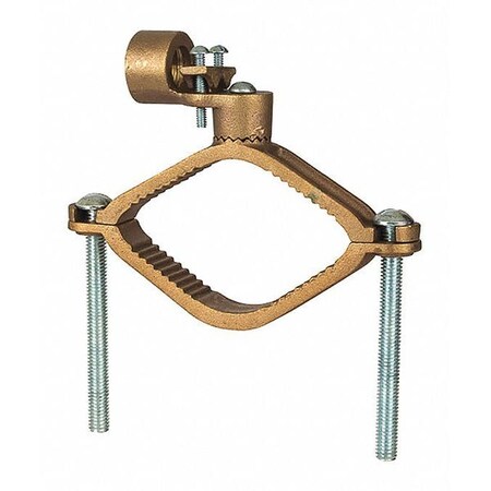 Nsi Grnd Clamp Hd 2 1/2-4" W/ 3/4" Rigid G-21