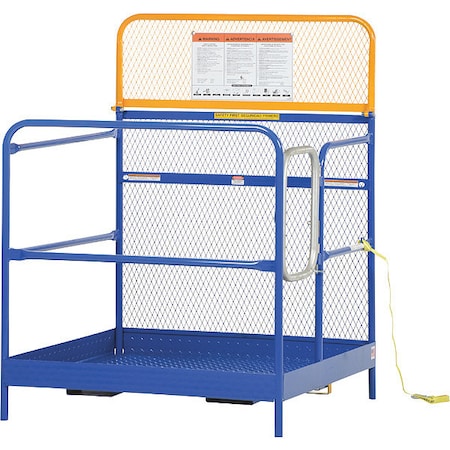 Vestil Steel Work Platform, 48 x 48" WP-4848