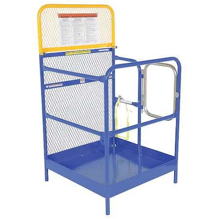 Vestil Steel Work Platform, 36 x 36" WP-3636