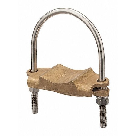 Nsi U Blt Clamp 1 Cond. 3 1/2 Pipe 2/0-4 UC-147