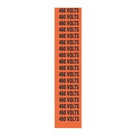 Nsi Voltage Marker Card 460 Volts VM-C-12