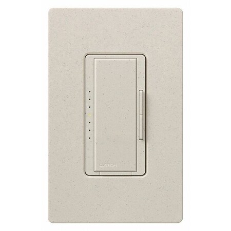 Lutron Dimmer, Maestro, CFL/LED, Limestone MACL-153M-LS