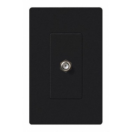 Lutron Cable Jack, Single, Black CA-CJ-BL